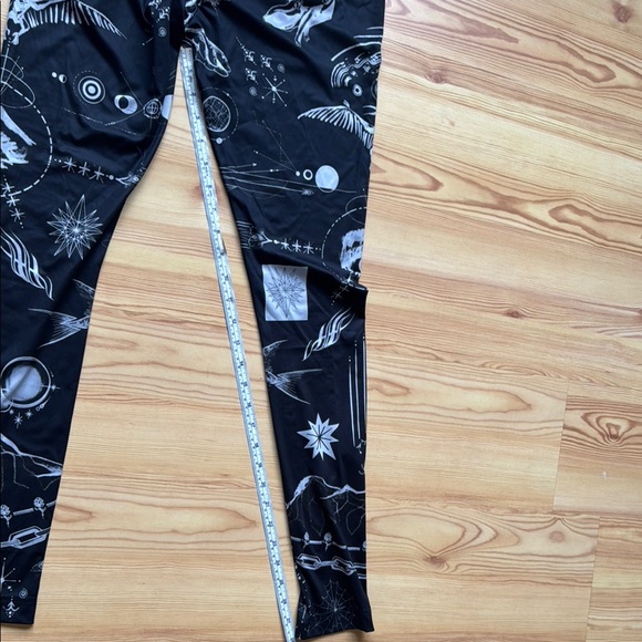 Sacai Black Celestial Print Leggings size 3 (M) new without tag - Picture 7 of 8
